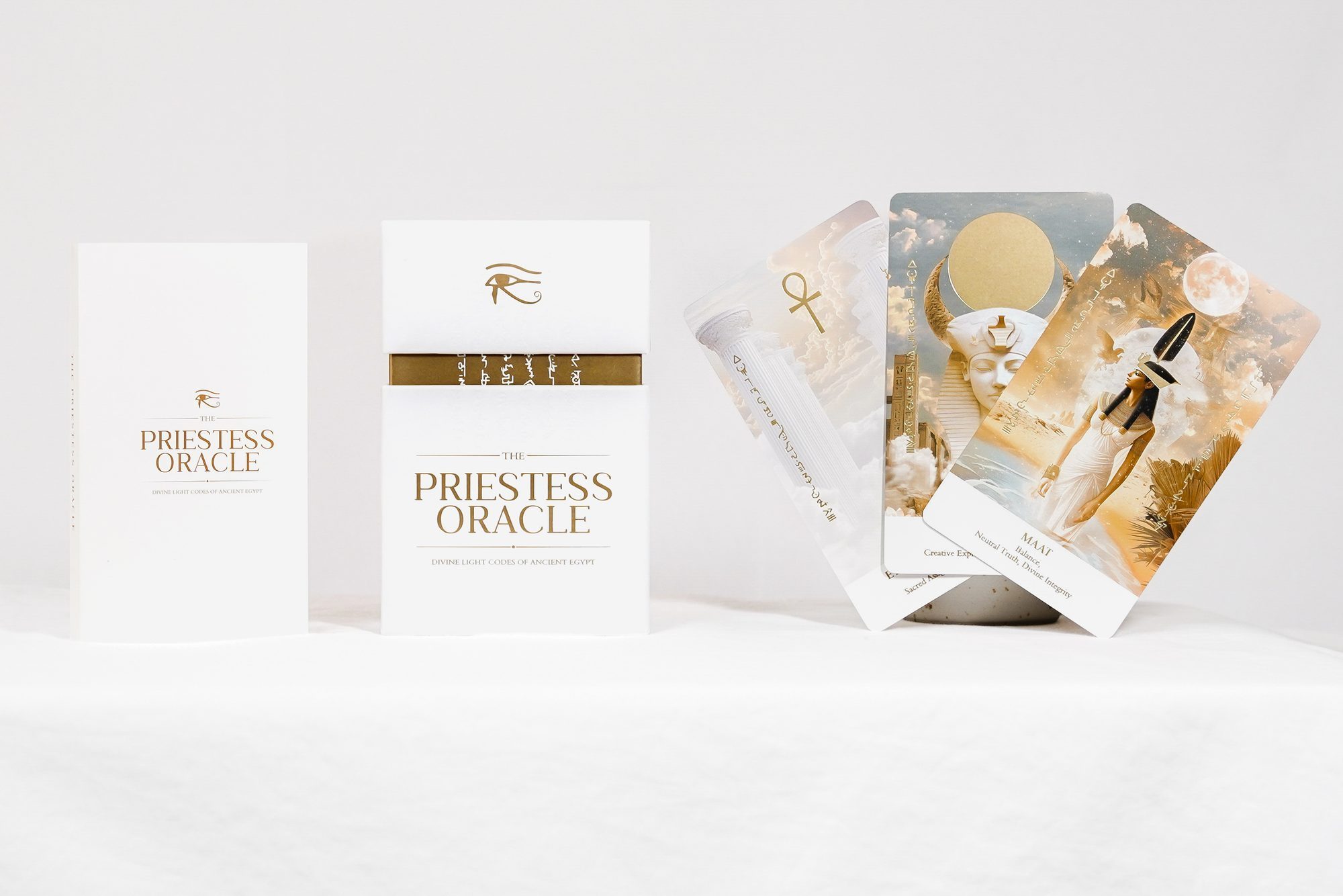 Earth Moon Magick Priestess Oracle product photography