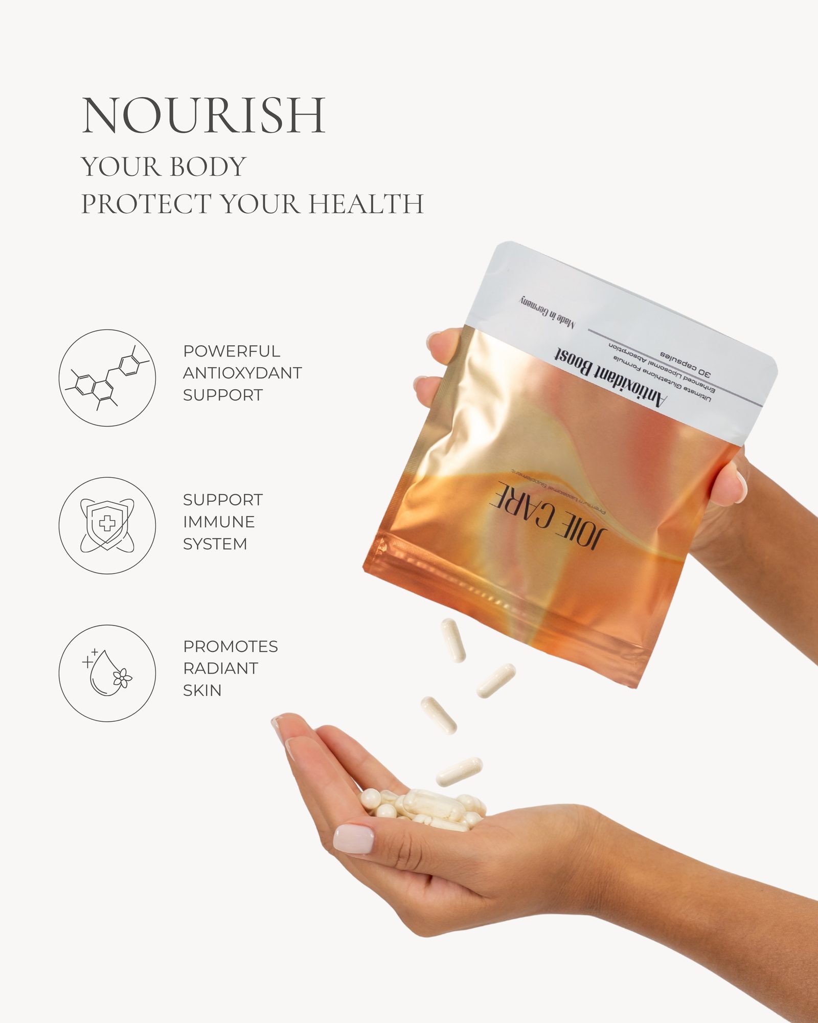 Joie Care nourish your body content