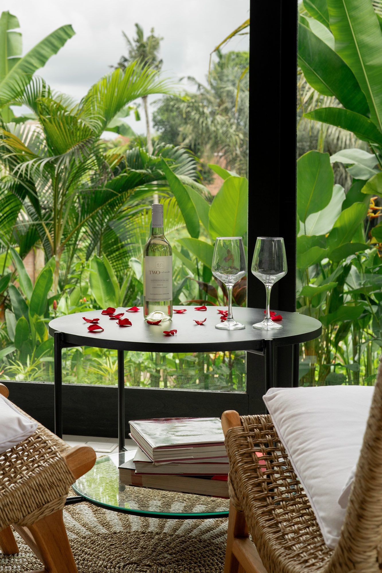 Lorel Green Domain wine balcony Ubud