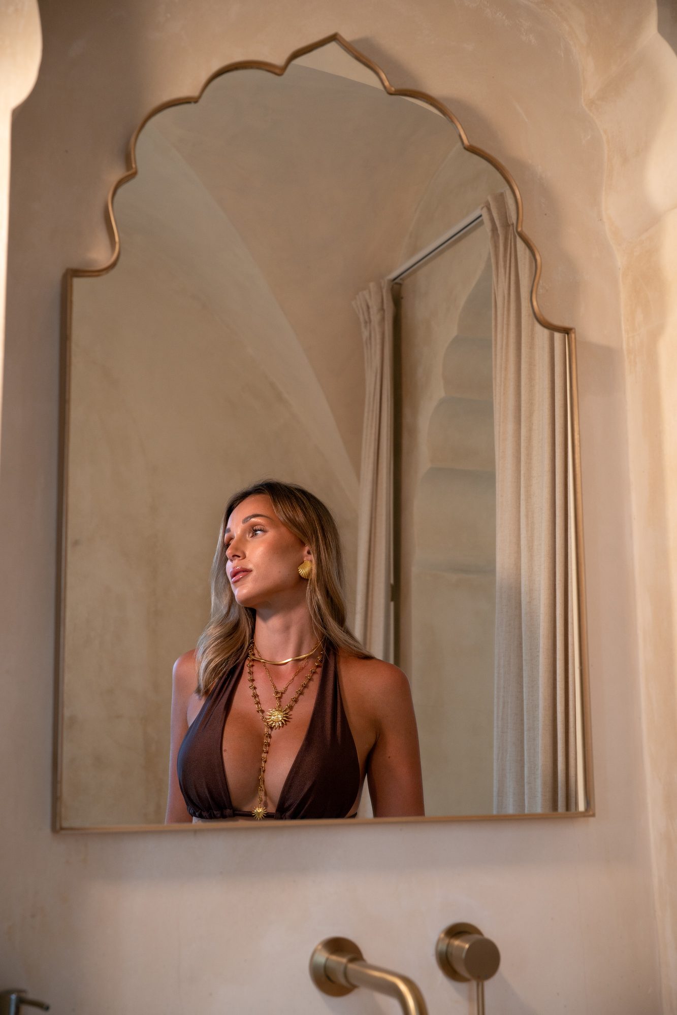 Lovina Swimwear mirror reflection campaign Bali