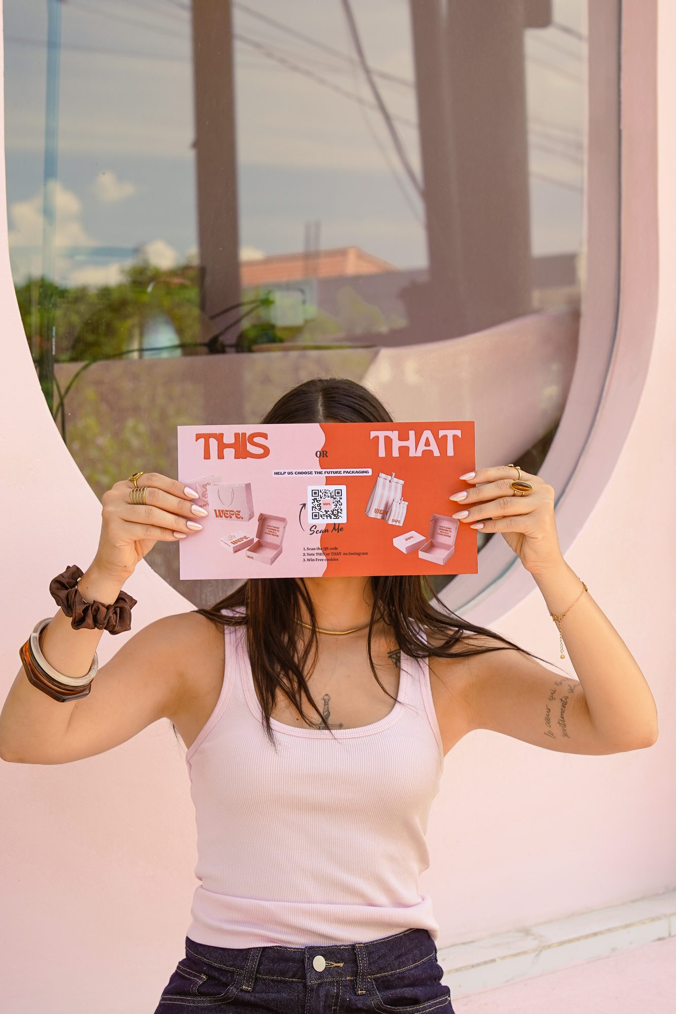 Wepe packaging vote card Canggu Bali