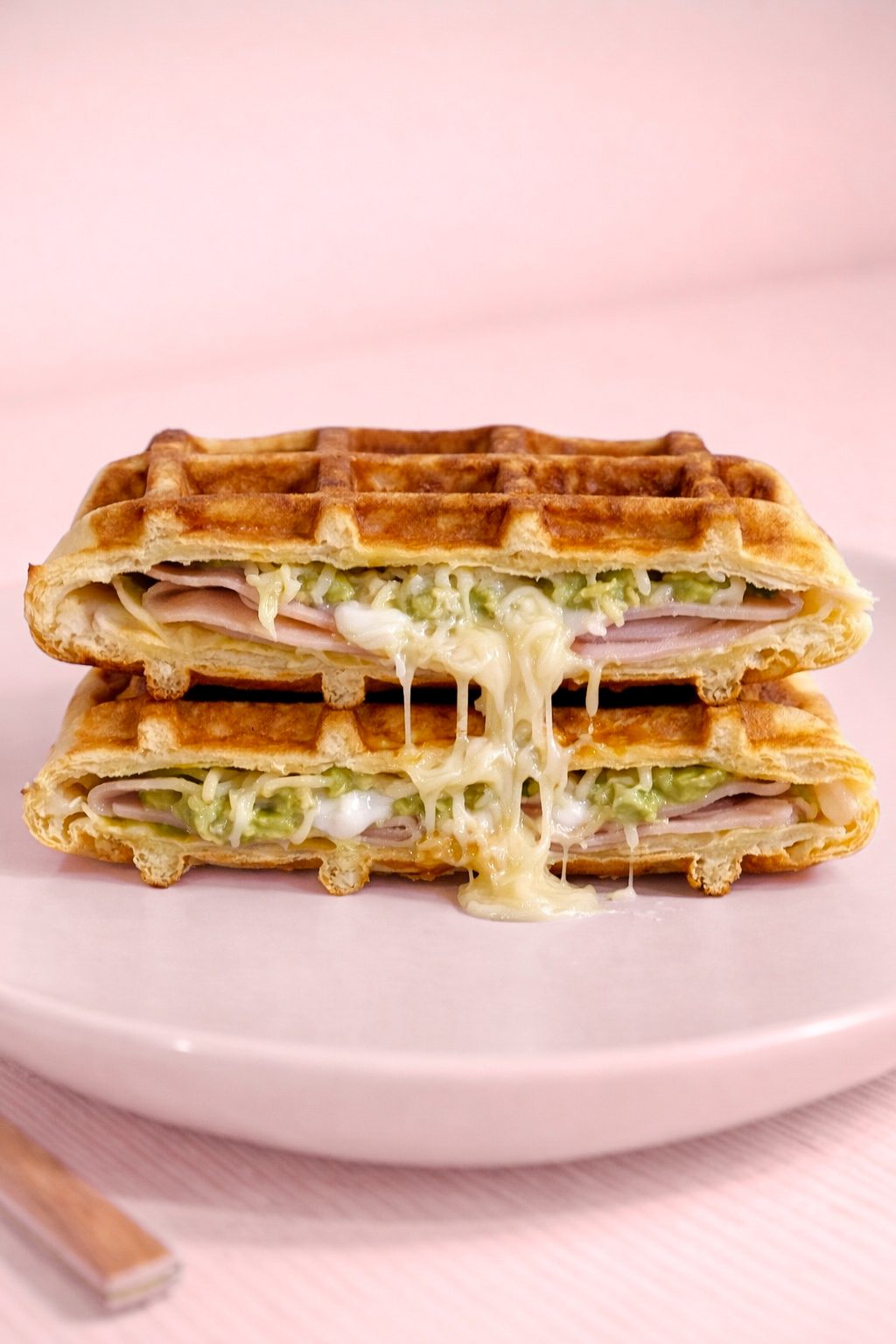 Must & Wepe waffle sandwich melted cheese Canggu Bali